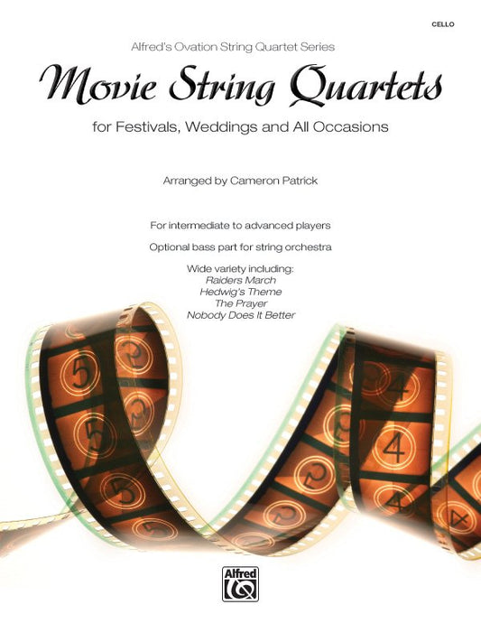 Movie String Quartets — Cello, arr. Cameron Patrick (Alfred Music)
