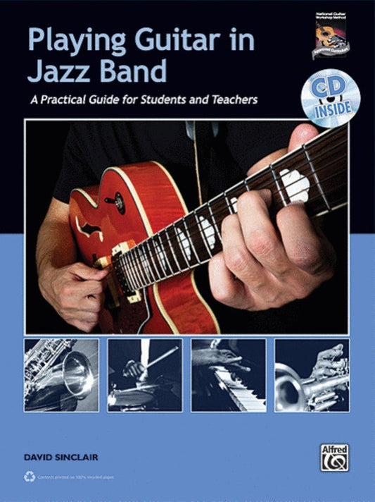 Playing Guitar In Jazz Band Book/CD Book