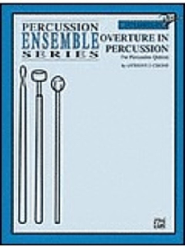 Overture In Percussion For Percussion Quintet Book