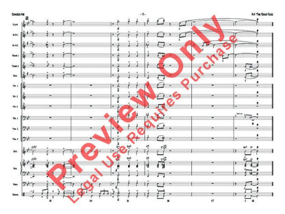 Hit the Road Jack Jazz Ensemble Arrangement by Mike Lewis — view 4