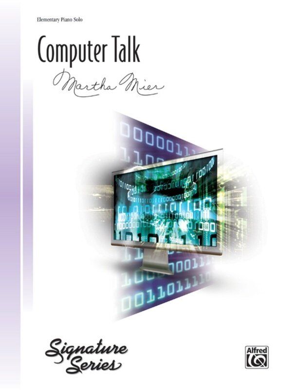 Mier Computer Talk Piano Solo for Elementary Students, 4 Pages, Alfred Music, Signature Series