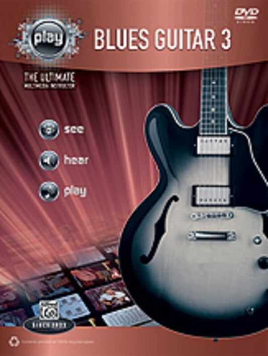Alfreds Play Blues Guitar 3 Book/DVD Book