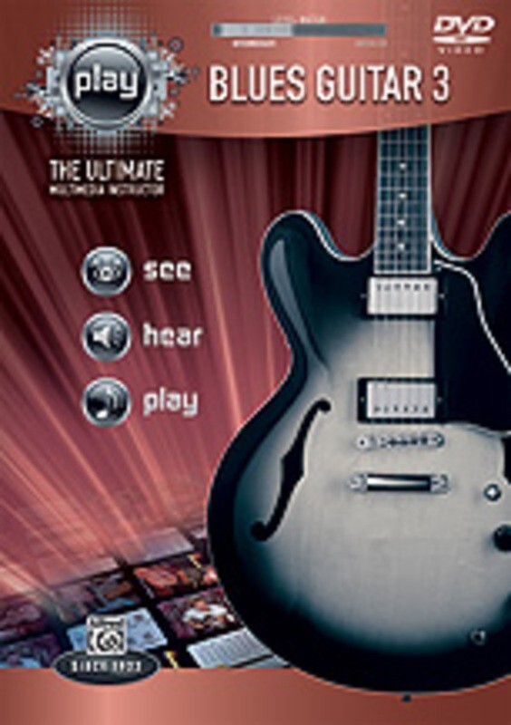 Alfreds Play Blues Guitar 3 DVD Book