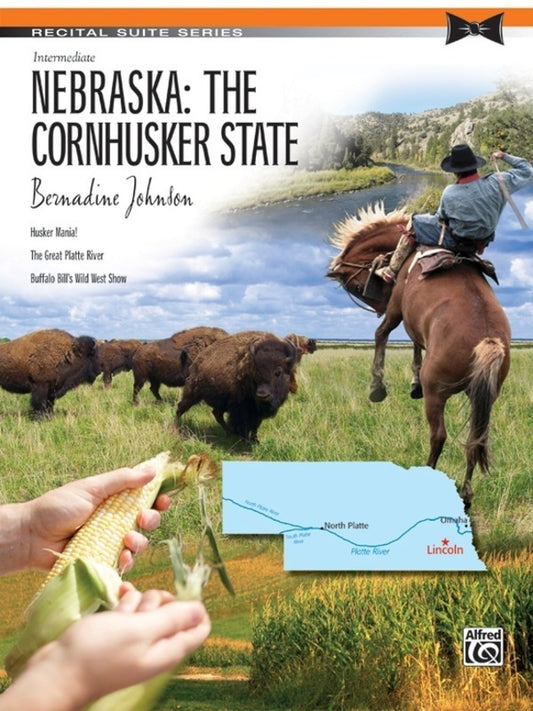 Nebraska The Cornhusker State Piano Solo