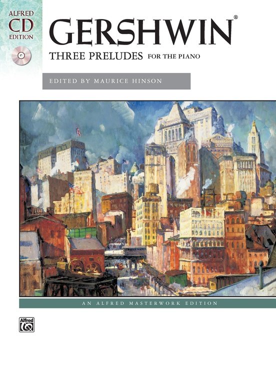 Gershwin - Three Preludes for Piano BK/CD