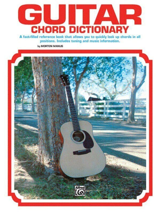 Guitar Chord Dictionary by Morton Manus - Reference Book for Quick Chord Lookup