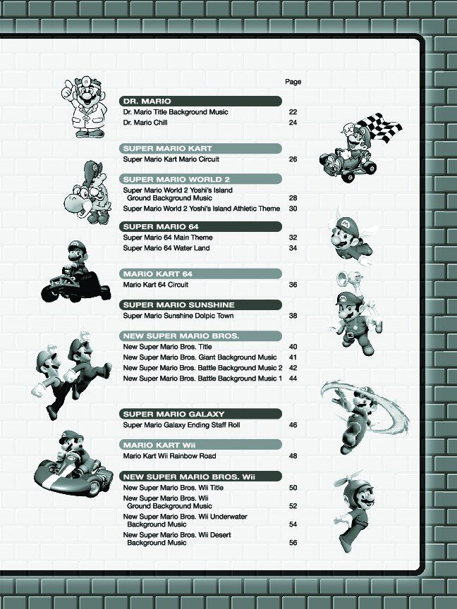 Super Mario Series Guitar Tab Sheet Music Collection — view 3