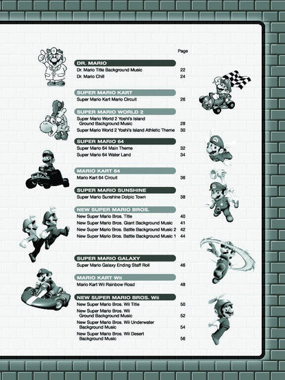 Super Mario Series Guitar Tab Sheet Music Collection — view 3