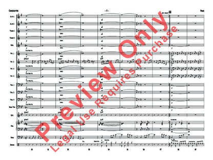 Povo Je GR3 Jazz Ensemble by Freddie Hubbard, Arranged by Erik Morales, Alfred Music, 98 Pages — view 2