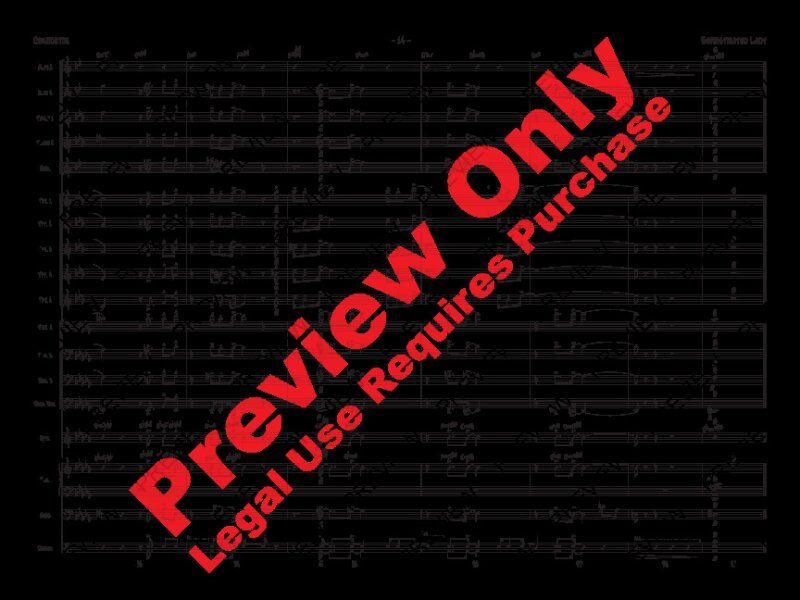 Sophisticated Lady Jazz Ensemble Arrangement by Mike Crotty — view 5