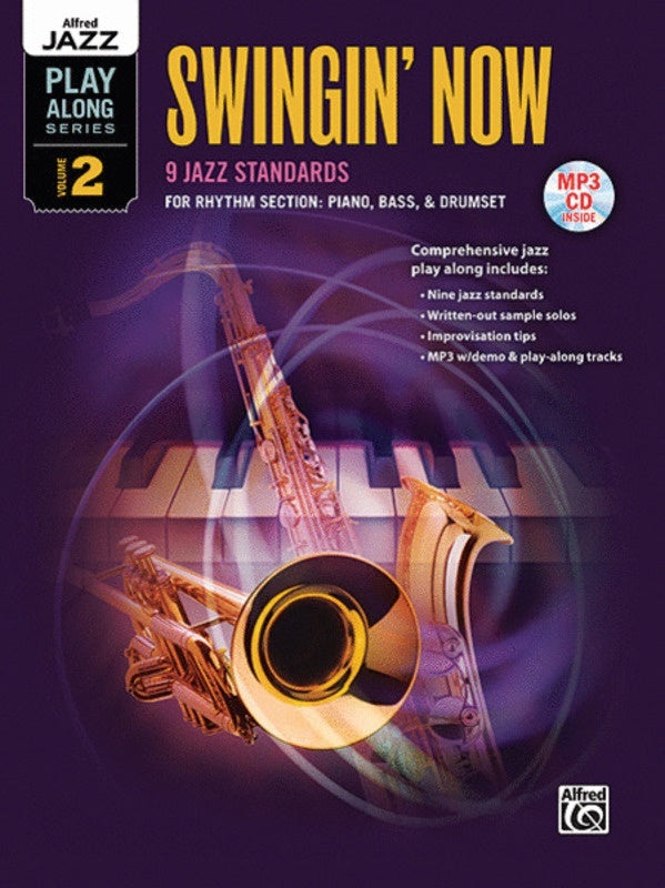 Alfred Jazz Play Along Series Vol 2 Swingin Now
