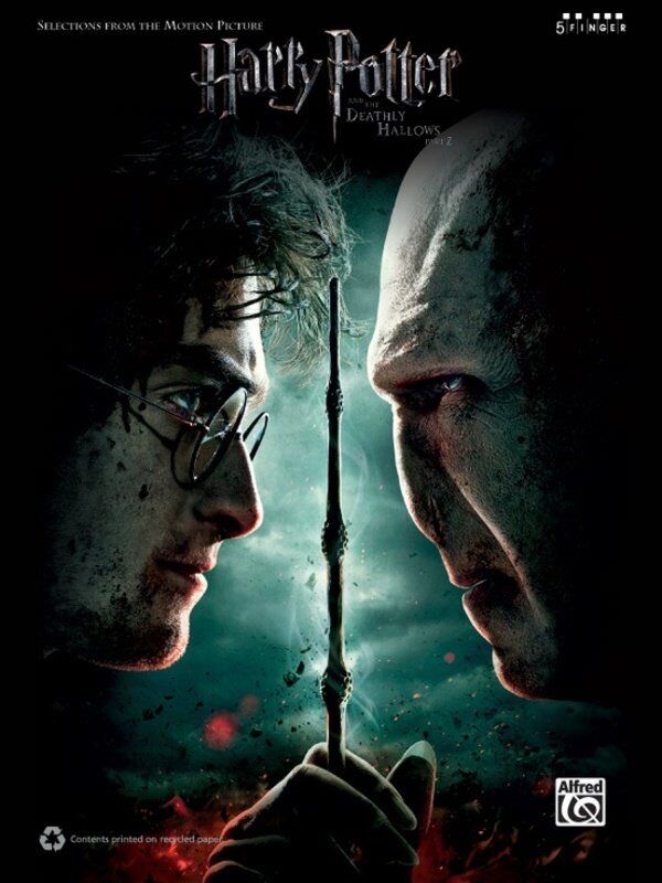 Harry Potter and the Deathly Hallows Part 2 5 Finger Piano Sheet Music Collection