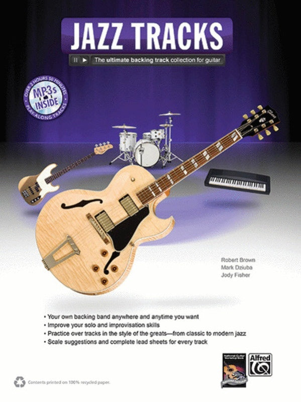 Jazz Tracks For Guitar Book/CD Book