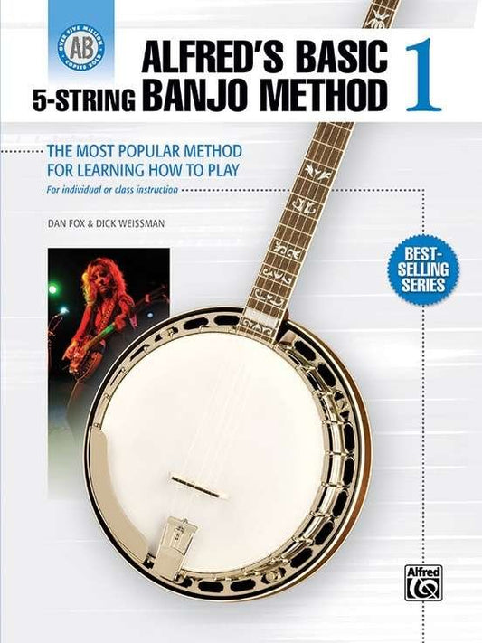 Alfreds Basic 5-String Banjo Method 1 (Alfred Music)