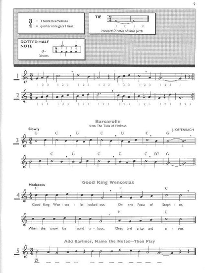 Yamaha Recorder Student Book 1 by Sandy Feldstein — view 2