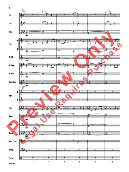 Willow for Concert Band CB2 SC/PTS by Percy Aldridge Grainger, Arranged by Douglas E. Wagner — view 6