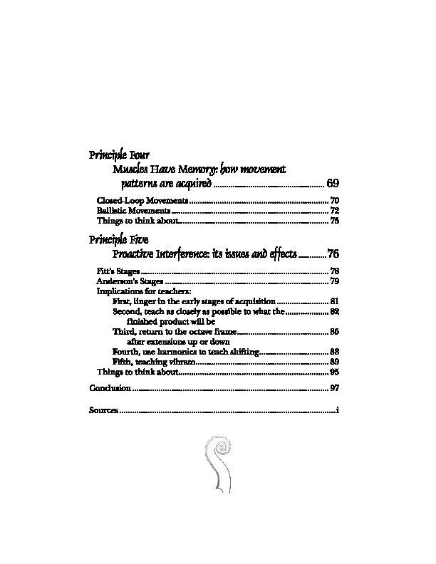 How Muscles Learn: Teaching Violin Body in Mind by Susan Kempter, Alfred Music, 112 Pages — view 2