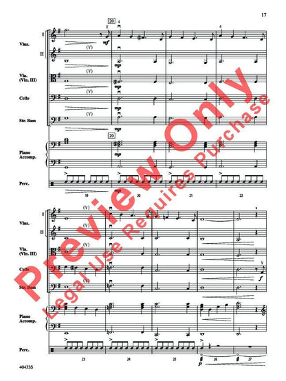 Selections from The Hobbit: An Unexpected Journey for String Orchestra, Arranged by Michael Story, 160 Pages, Alfred Music — view 5