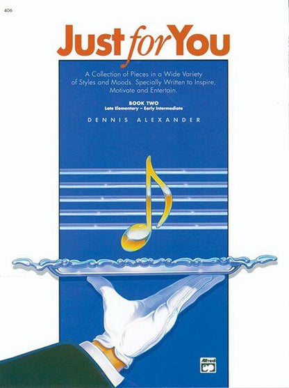 Just For You Book 2 Late Elementary - Early Intermediate for Cello by Dennis Alexander, Alfred Music, 32 Pages
