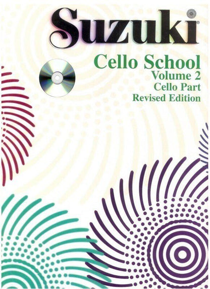 Suzuki Cello School Volume 2 Cello Part with CD