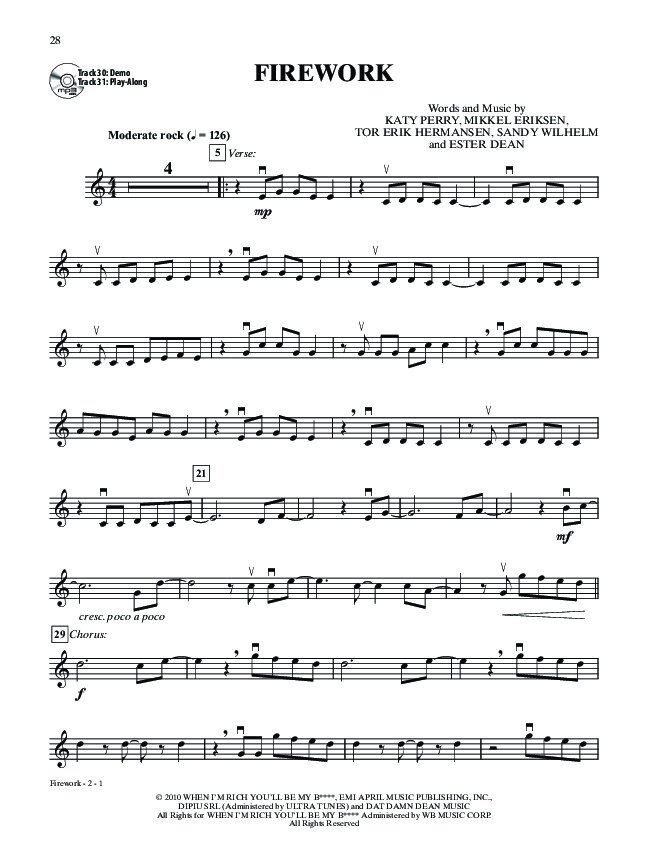 Ultimate Pop & Rock Instrumental Solos for Violin Book