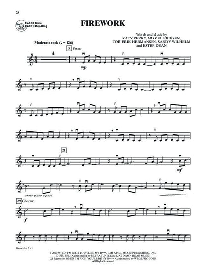 Ultimate Pop & Rock Instrumental Solos for Violin Book