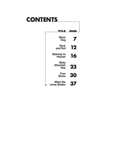 Led Zeppelin IV Bass Tab Platinum Album — view 2