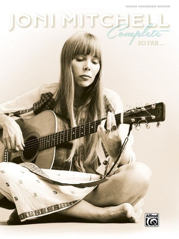 Joni Mitchell Complete So Far Guitar/Vocal Hardcover Book (Guitar|Vocal)
