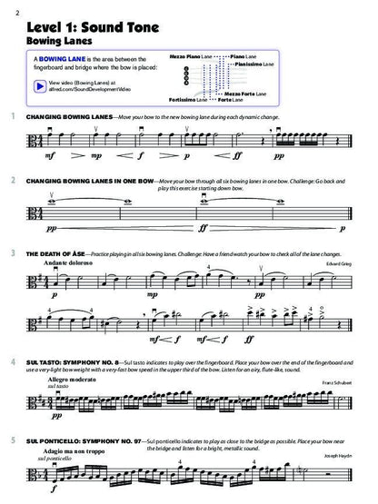 Sound Innovations Sound Development Viola by Bob Phillips & Kirk Moss - 56 Pages, Advanced String Skills, Includes 3-Octave Scales — view 2