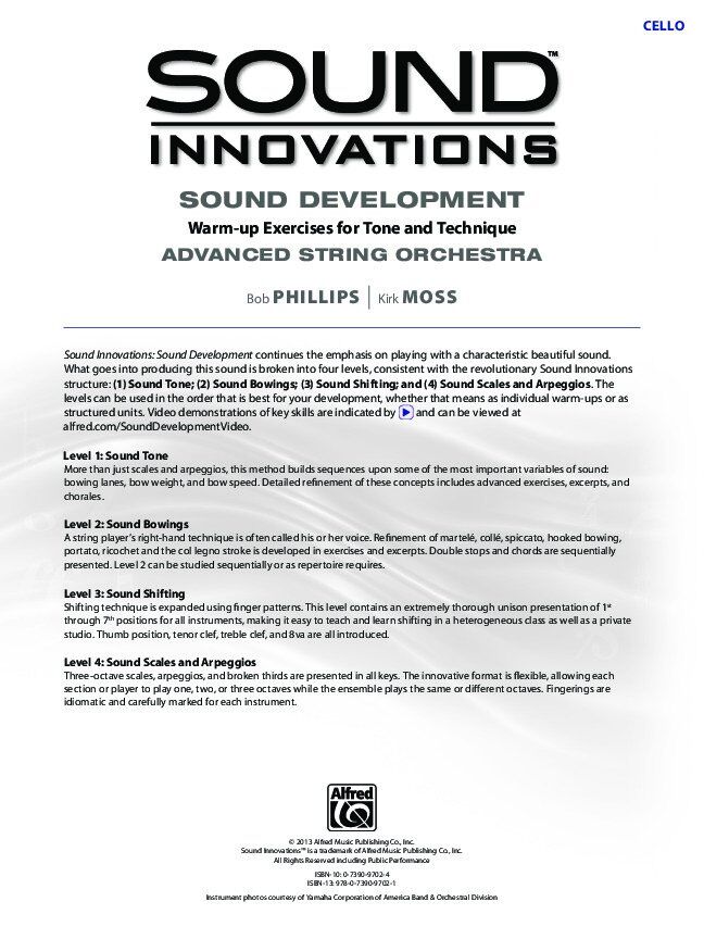 Sound Innovations Sound Development Cello Book — view 2