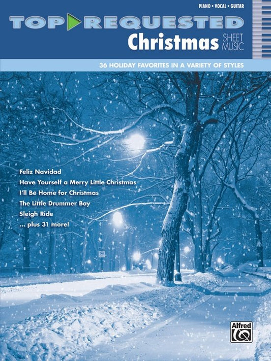 Top Requested Christmas Sheet Music Pvg (Alfred Music)