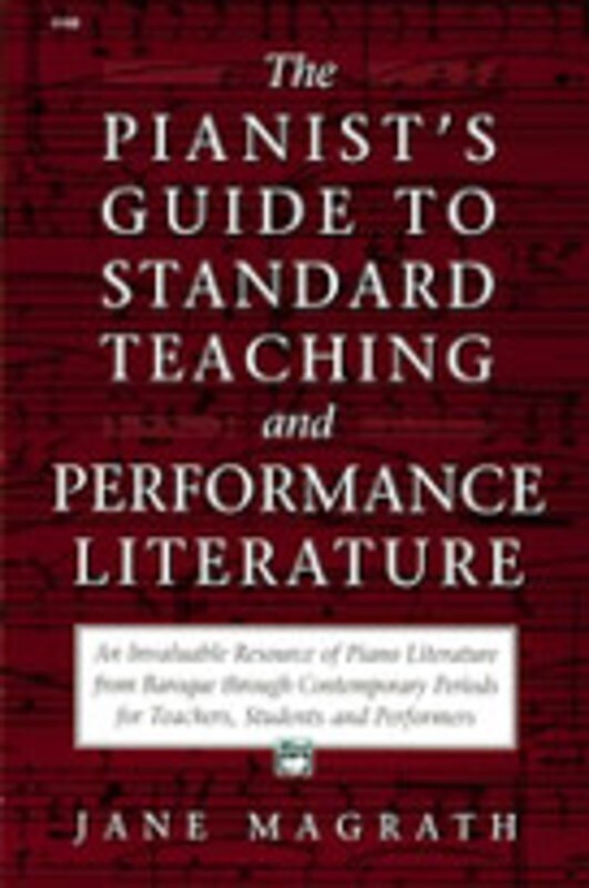 Pianists Guide To Standard Teaching And Perf Pb Book