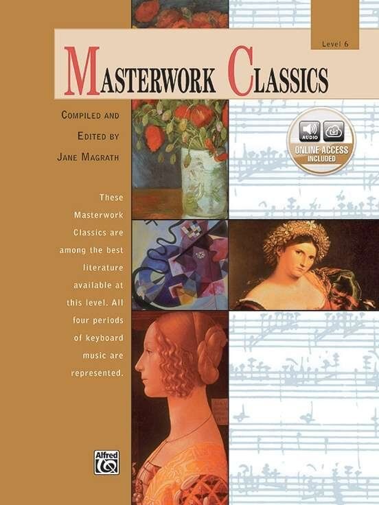 Masterwork Classics Level 6 Piano Book with CD by Magrath