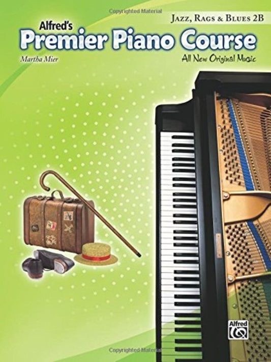 Premier Piano Course: Jazz, Rags & Blues, Level 2B — Piano (Alfred Music)