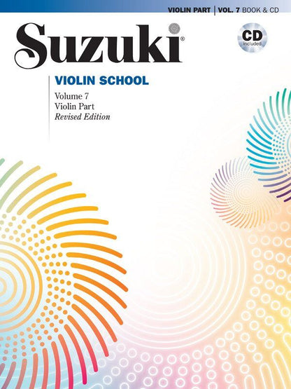 Suzuki Violin School Volume 7 Violin Part with CD