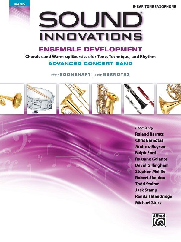Sound Innovations Ensemble Development Advanced Band Baritone Saxophone