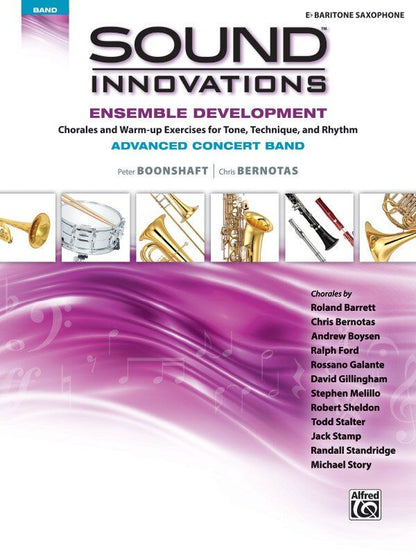 Sound Innovations Ensemble Development Advanced Band Baritone Saxophone