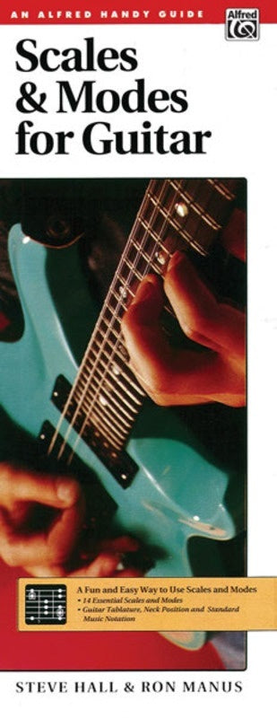Scales And Modes Guitar TAB Licks Handy Guide Book
