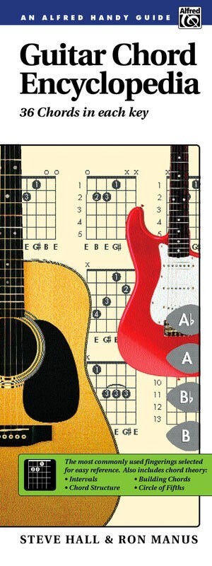 Guitar Chord Encyclopedia Handy Guide (Softcover Book)