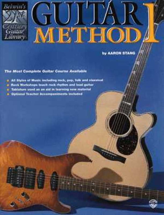 21st Century Guitar Method 1 by Aaron Stang, 48 Pages, Alfred Music