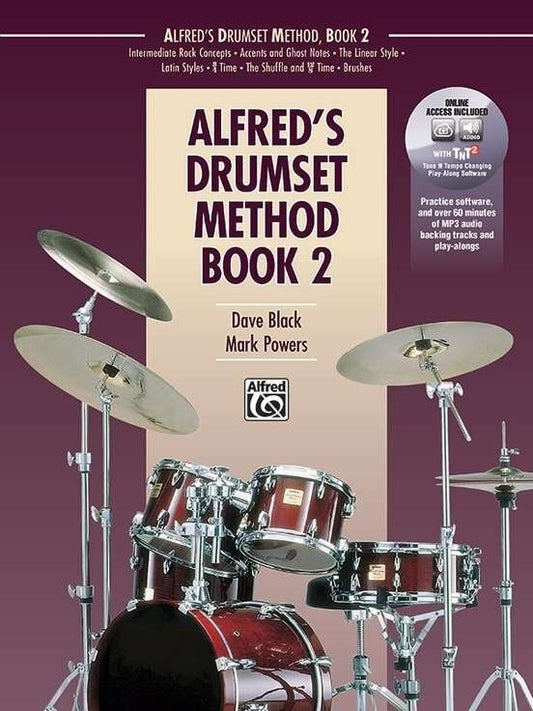 Alfred's Drumset Method Book 2 by Dave Black and Mark Powers