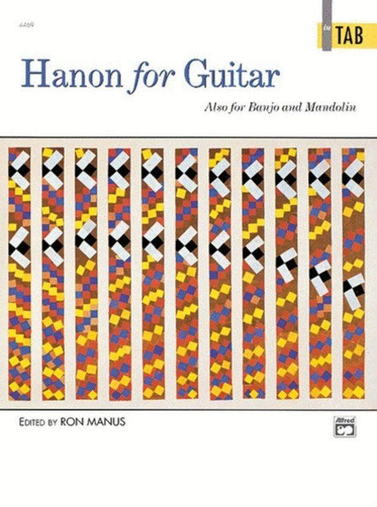 Hanon for Guitar: Ed Manus GTR Tab - Alfred Music