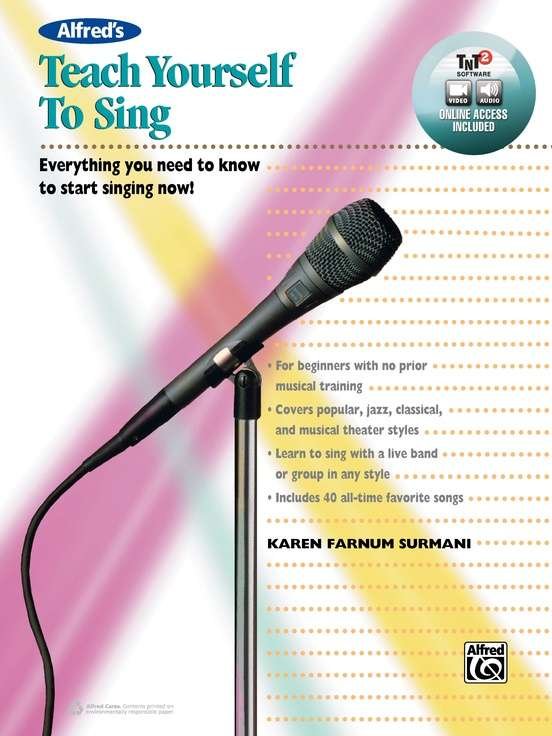 Alfreds Teach Yourself To Sing Bk/Olm (Alfred Music)