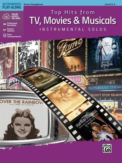 Top Hits from TV Movies & Musicals for Tenor Saxophone
