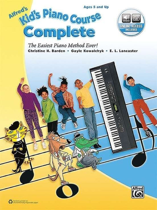 Alfred's Kid's Piano Course Complete Book with Online Access