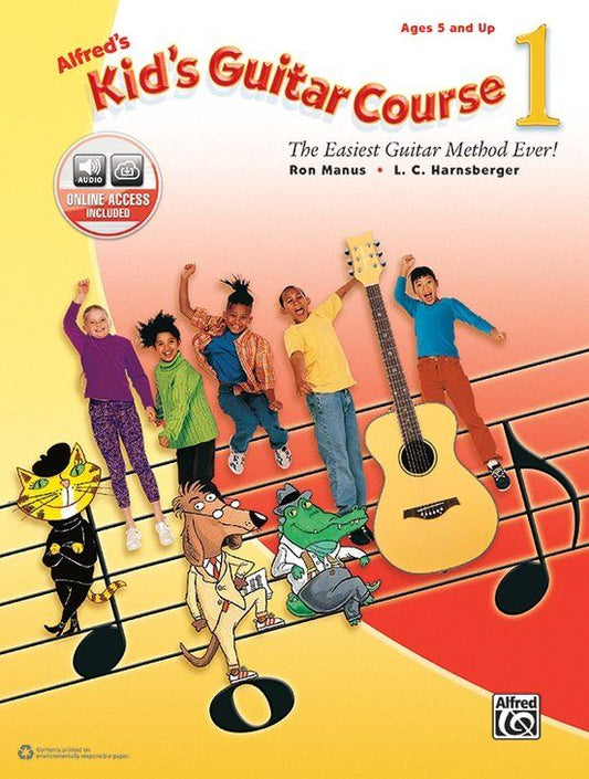 Alfred's Kid's Guitar Course 1 Book