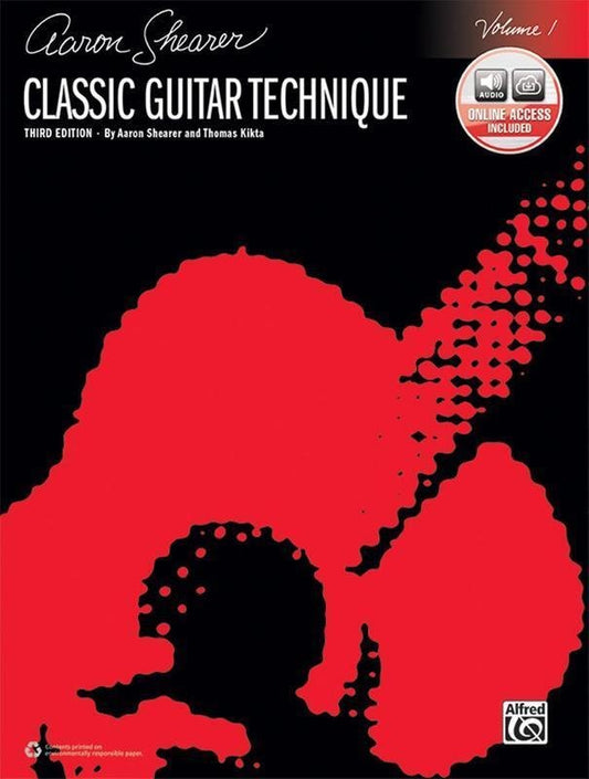 Shearer & Kikta: Classic Guitar Technique Vol. 1, 3rd Edition (Alfred Music)