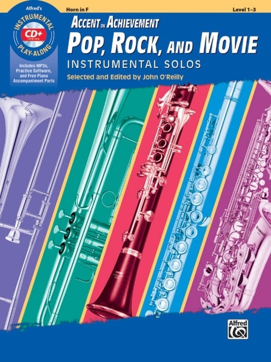 Accent On Achievement Pop Rock Movie French Horn Bk/Cd Softcover/CD (French Horn)