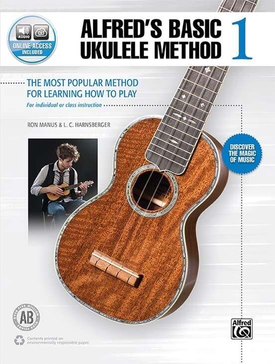 Alfred's Basic Ukulele Method 1 Book with Audio Tracks