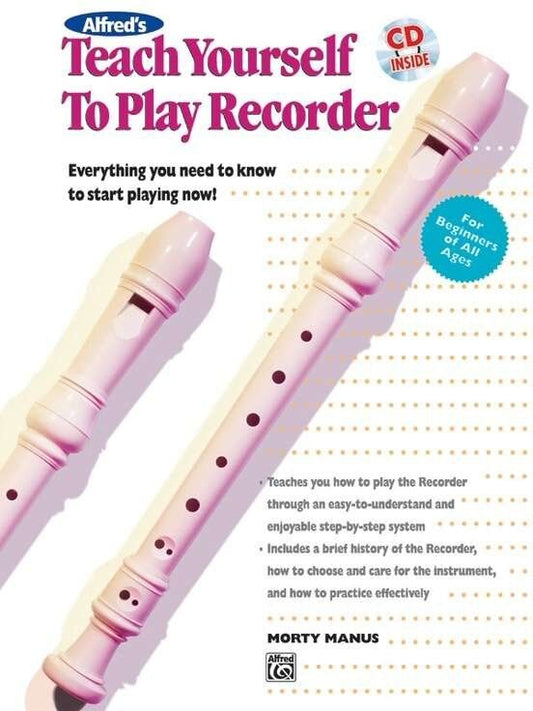 Teach Yourself to Play Recorder Book/CD